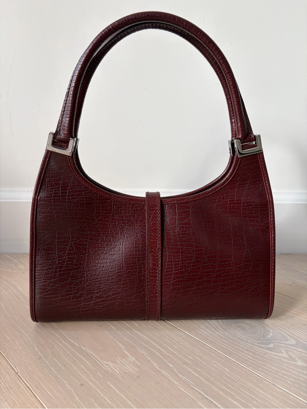 Gucci Jackie Bardot Mini Bag - excellent condition. Burgundy/Bordeaux/Brown - Picture 2 of 16